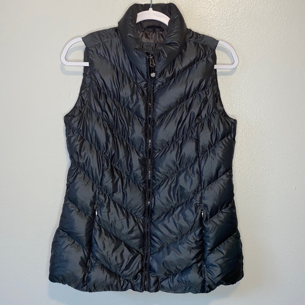 Eddie Bauer Women’s 650 Down Vest Black Size Small